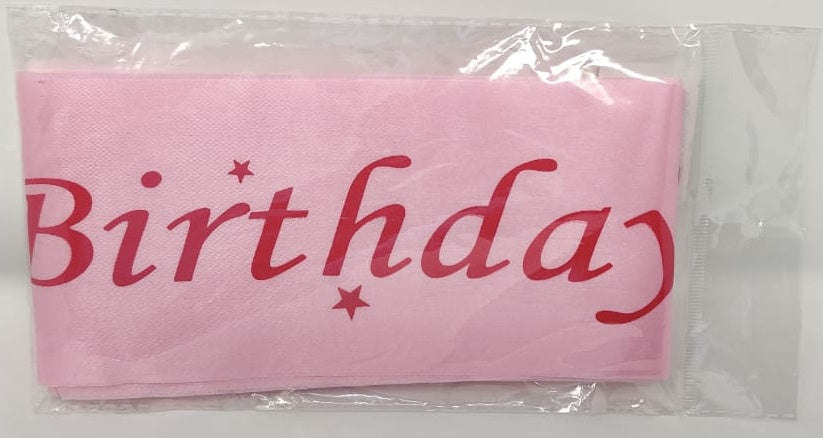 Party Sash Happy Birthday QS1