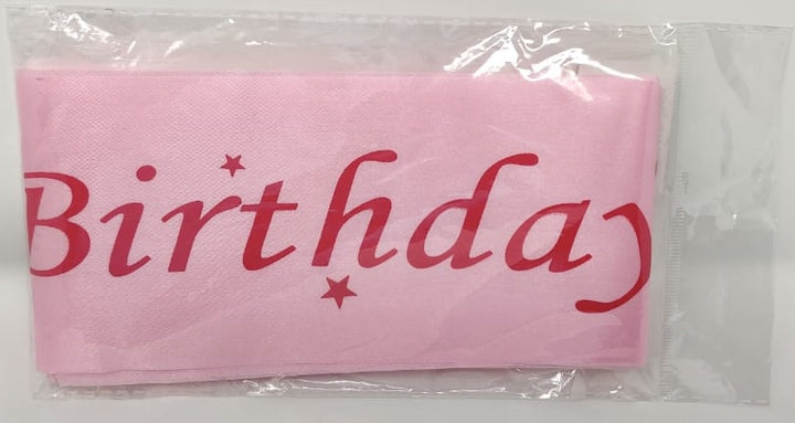 Party Sash Happy Birthday QS1
