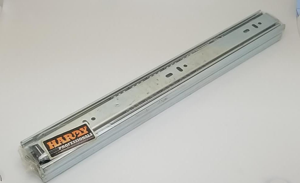 HARDY Drawer Slide 14" H/DUTY Ball Bearing Zinc Finish