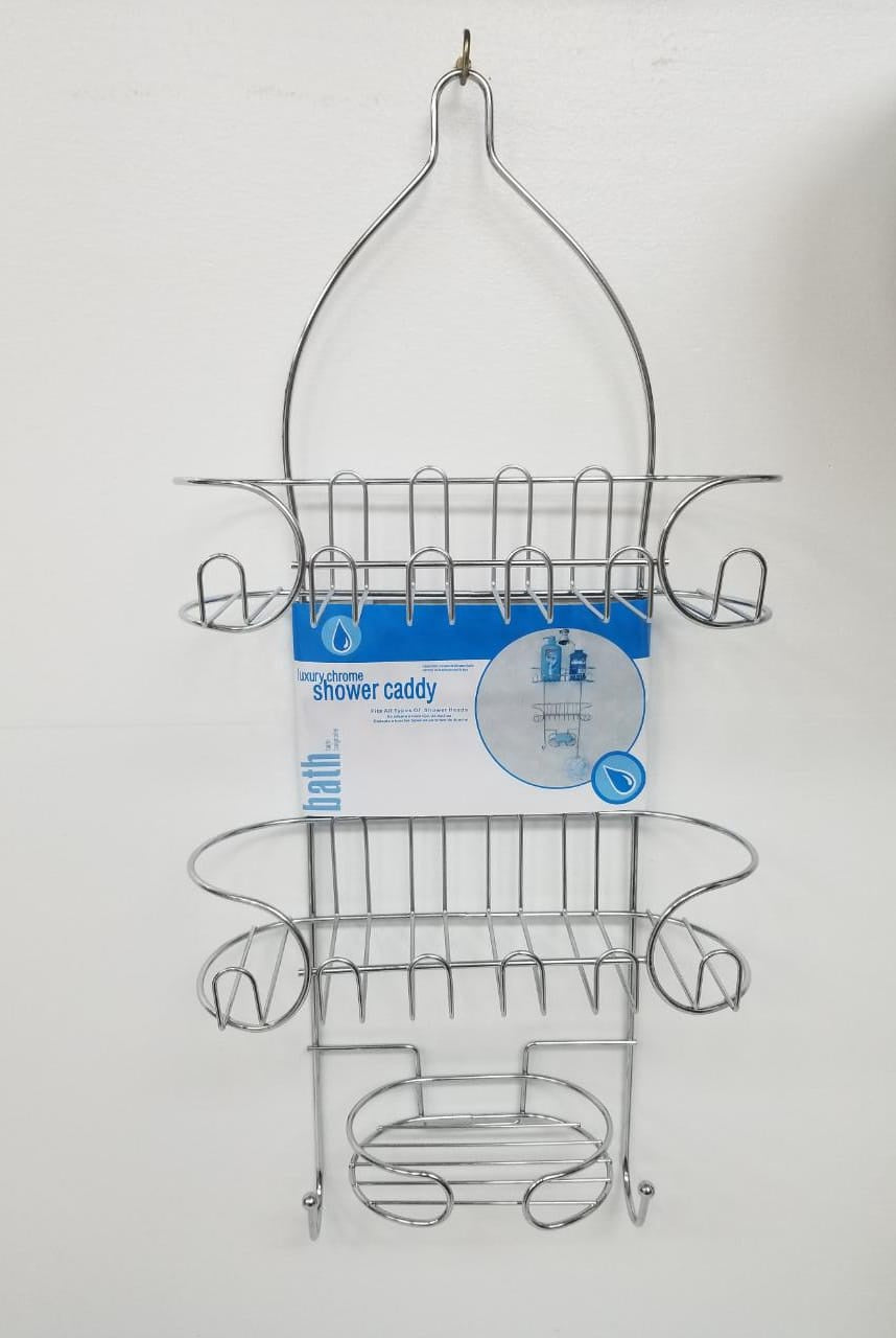 Shower Caddy 3 Teir Luxury Chrome E-0010