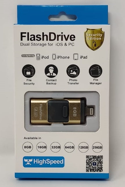 Computer Flash Drive 8GB USB 3.0 Lightning