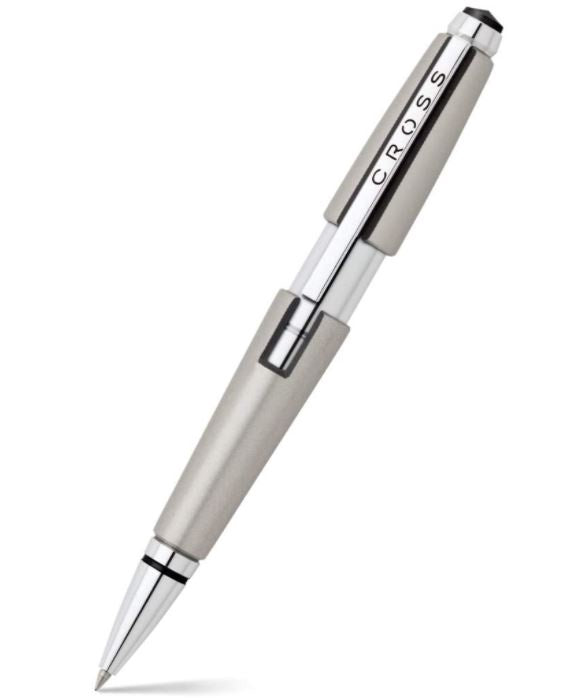 CROSS Stationery Pen Edge Medium Black Ink Titanium Barrel AT0555-5
