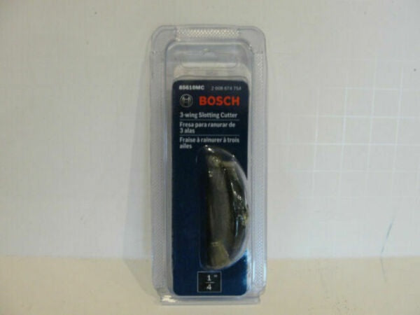Slotting Cutter Bosch 3-WING 1/4" 85610MC