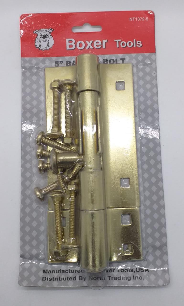 BOXER Tower Bolt 5" Brass #NT1372-5