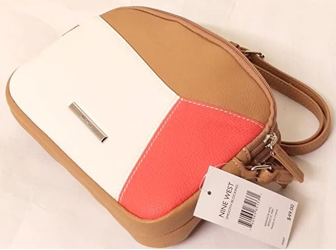 NINE WEST Bag Women's Smooth Blocking Crossbody