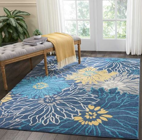 NOURISON Rug Passion 5'3" X7'3 Blue