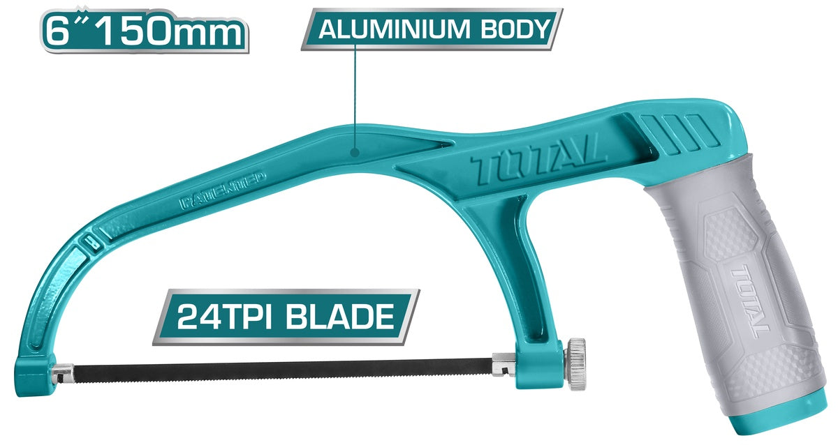 TOTAL Hack Saw Frame THMHF1503 150MM 6" Mini