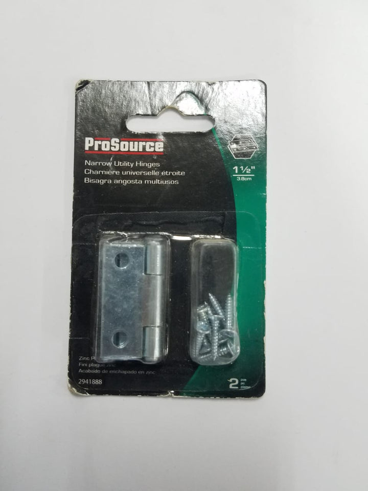 PROSOURCE Butt Hinges 1 1/2" Nickle 2941888