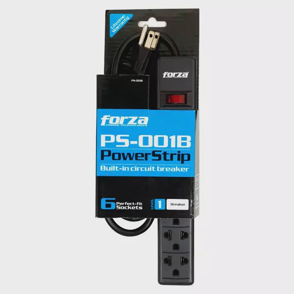 FORZA Power Strip Surge Protector PS-001B