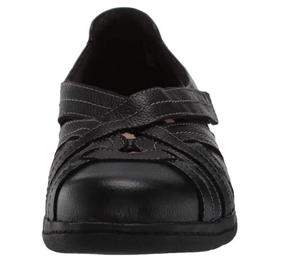 CLARKS Footwear Women Cheyn Tulip Loafer Black Leather