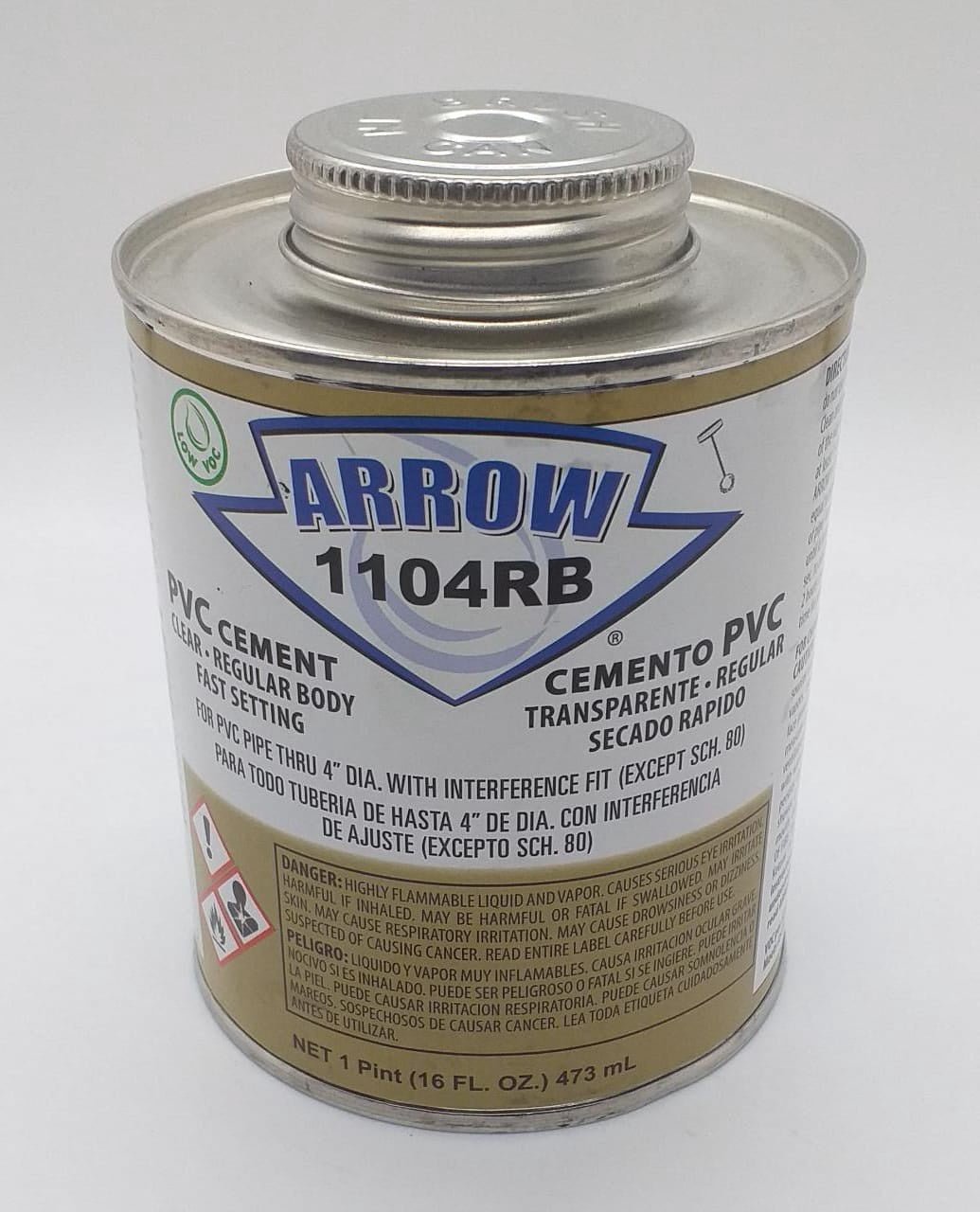 PVC Paste Cement 1PT Arrow