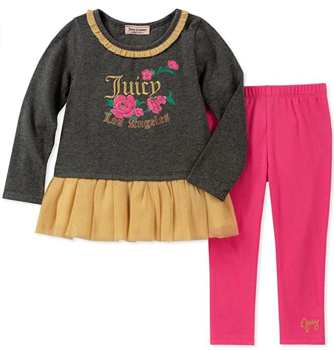 JUICY COUTURE Kids 2PC Set Long Sleeve