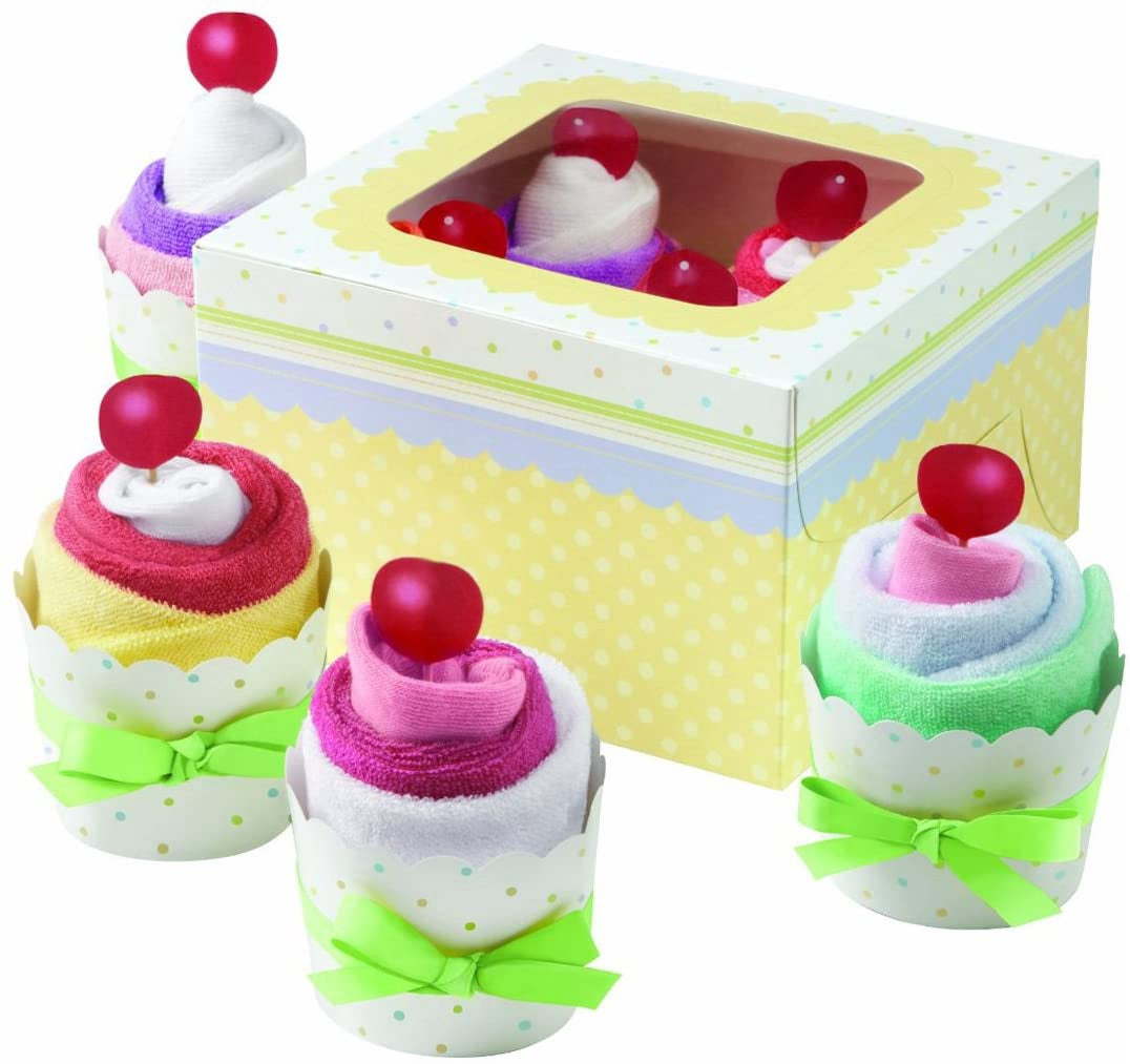 WILTON Baking Cupcake Boxes 8PCS Layette Kit 1004-1428