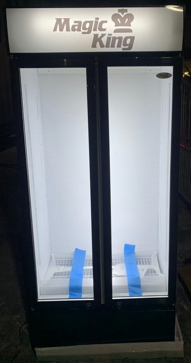 MAGIC KING Cooler Display SC-488LP Double Door