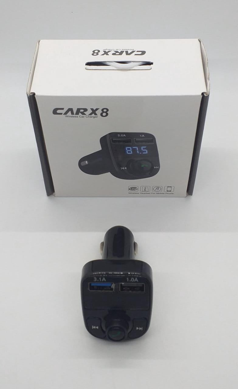 Modulator FM Wireless Car Charger CARX8