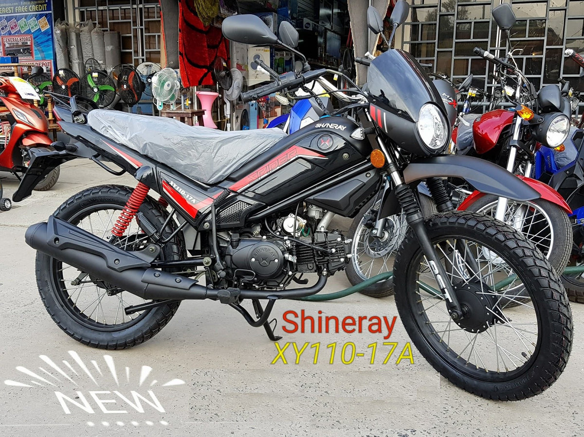 SHINERAY Motorcycle XY110-17A Black