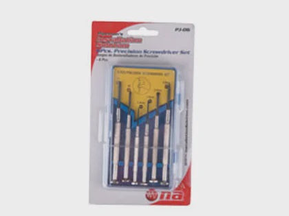 NIPPON AMERICA Screwdriver Set 6PCS PJ-06 Precision Na