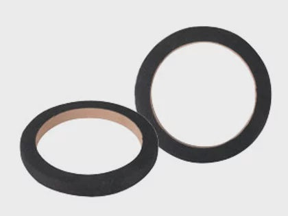 PIPEMAN'S Speaker Ring Wood 6X9" RING-69CBK with Black Carpet Sold Per Pair