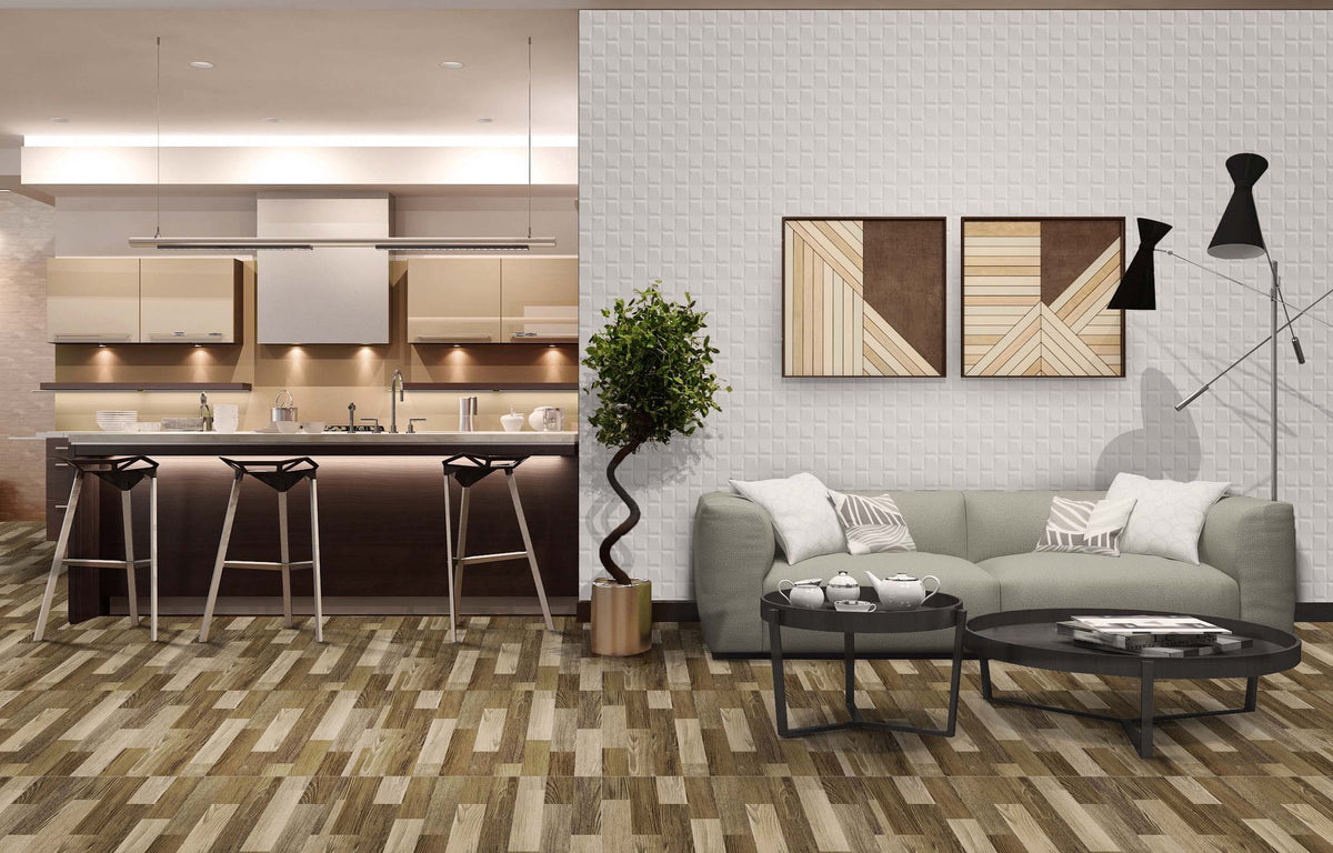 CR-CERAMIC Tile Ceramic 20X20 Taco Mr HD 52X52