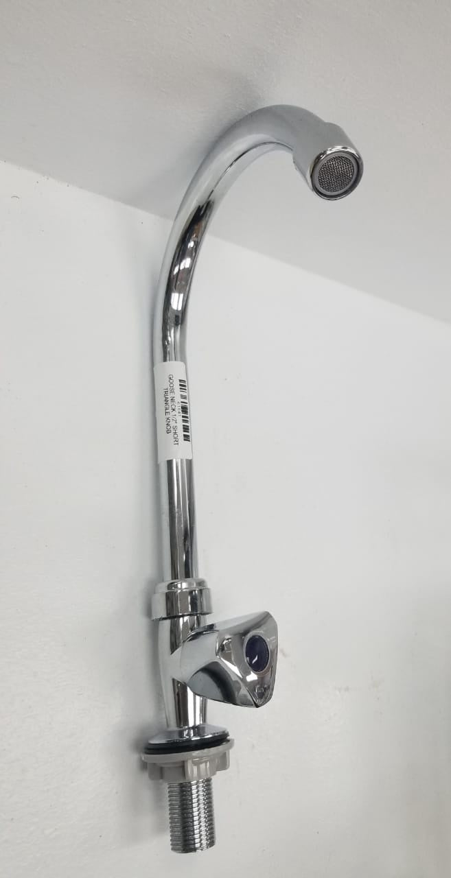 Goose Neck 1/2" Short Triangle Knob