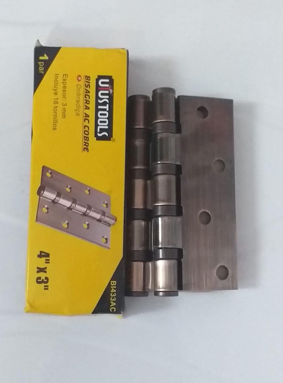 USTOOLS Butt Hinges 4" X 3" B1433AC