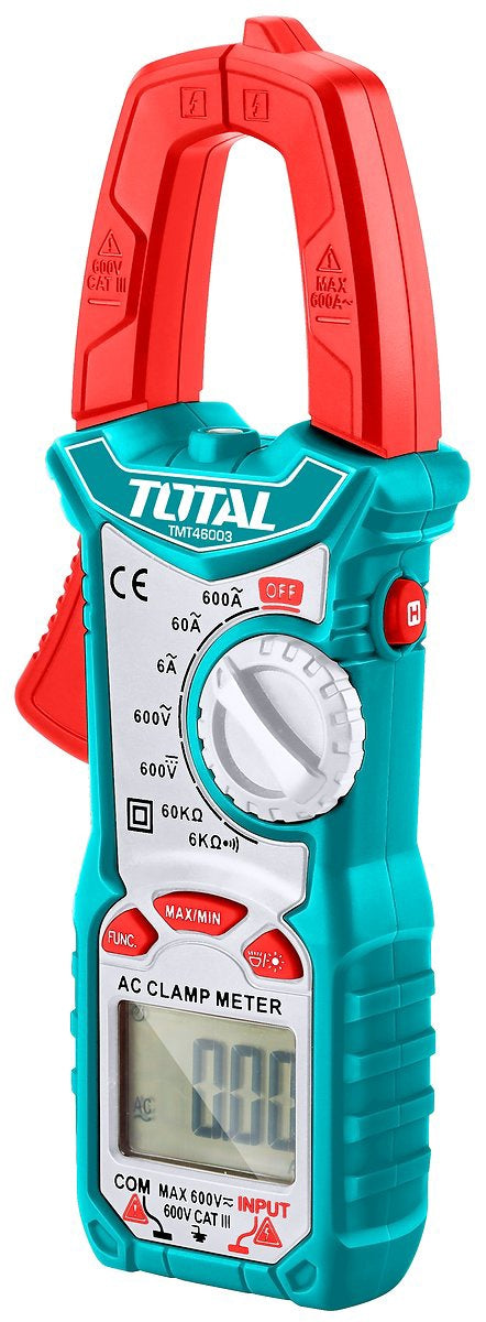 TOTAL Multimeter TMT46003 Clamp on