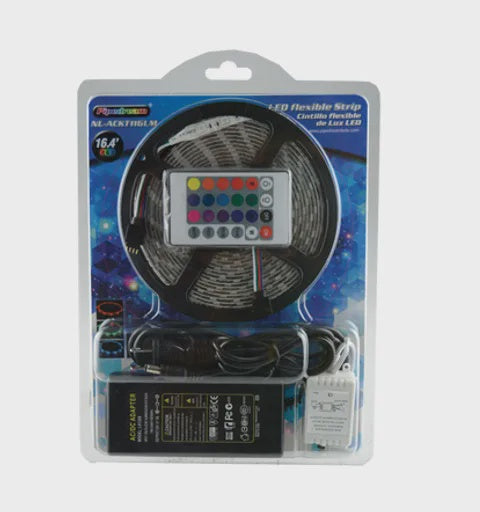 PIPEDREAM Light LED Strip 5M with Remote NL-ACKT116LM Multi Color