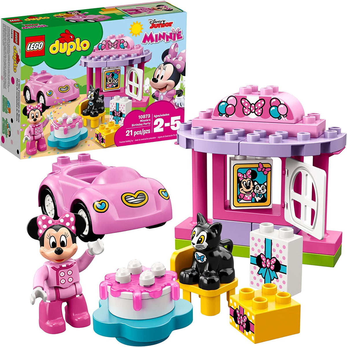 LEGO Toy Duplo Minnie’s Birthday Party 10873 Building Blocks (21 Pieces)
