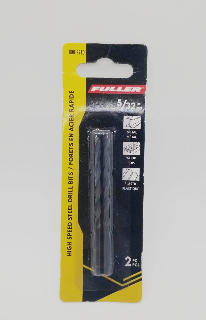 FULLER Drill Bit Metal 5/32" X 2PCS 800-2910