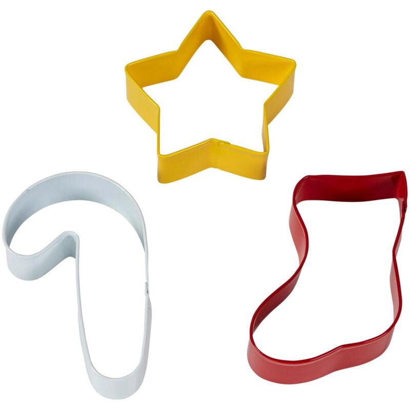 WILTON Baking Cookie Cutter 3PCS Set Holiday 2308-7569