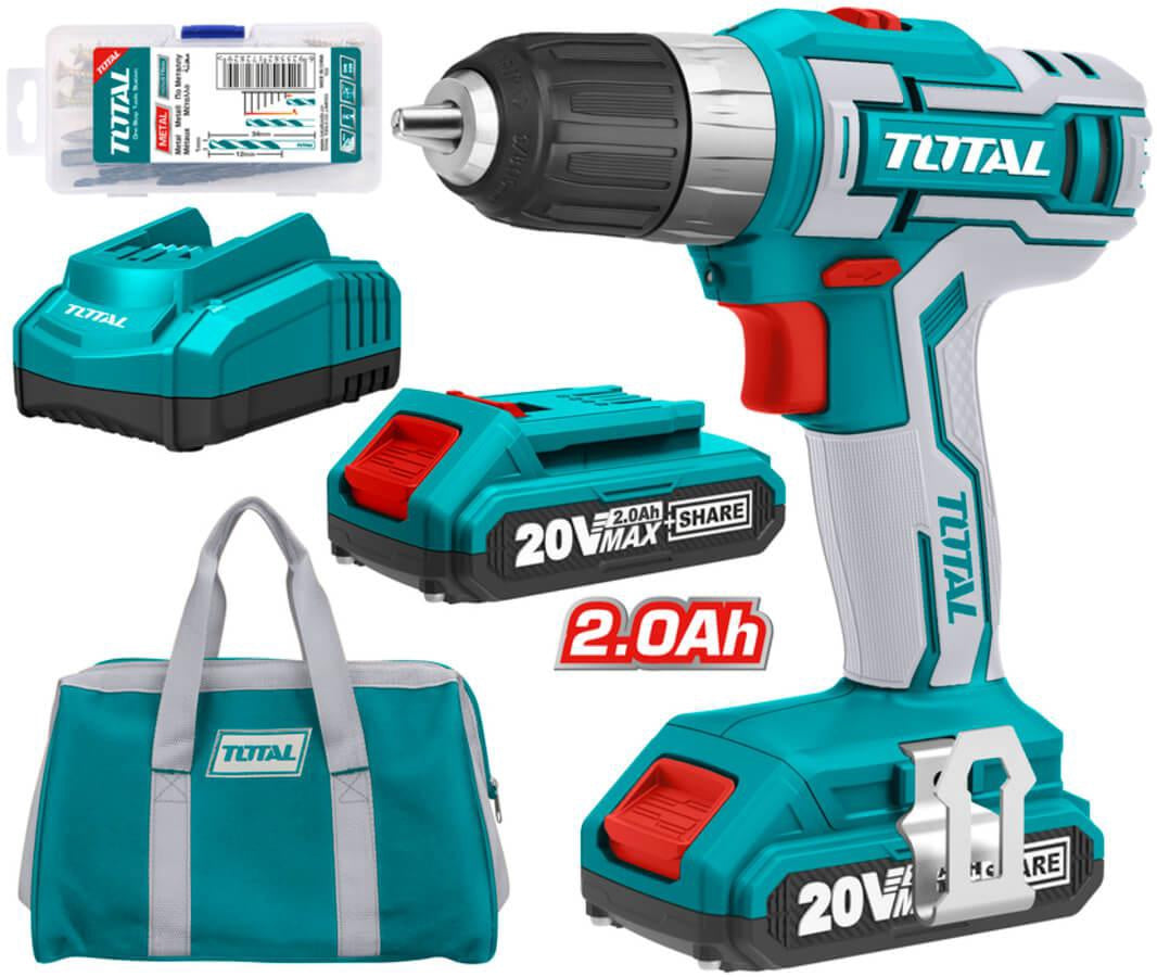 TOTAL Drill Gun UTDLI2002 20V Lithium Ion