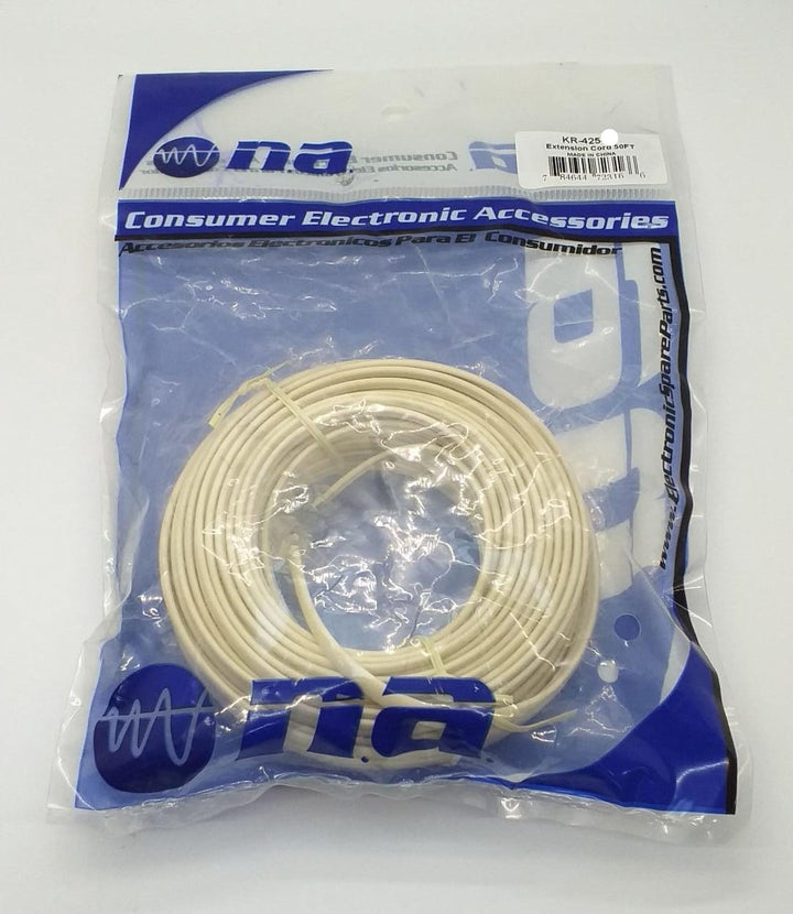 NIPPON AMERICA Telephone Extension Cord 100FT KR-425-100