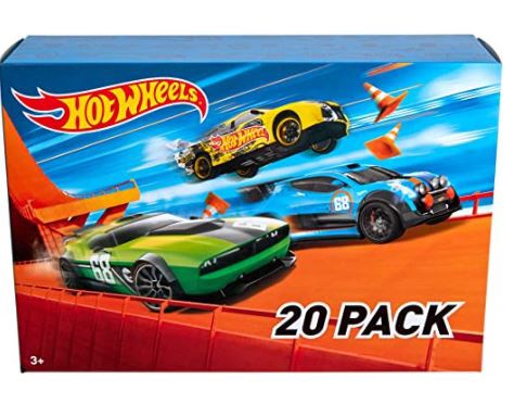 HOT WHEELS Toy 20 Car Gift Pack (Styles May Vary), Multicolor,