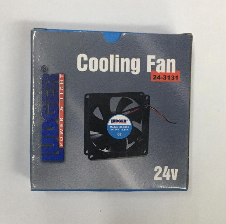 LUDGER Fan Cooling 24V 24-3131 80 X 80 X 25MM