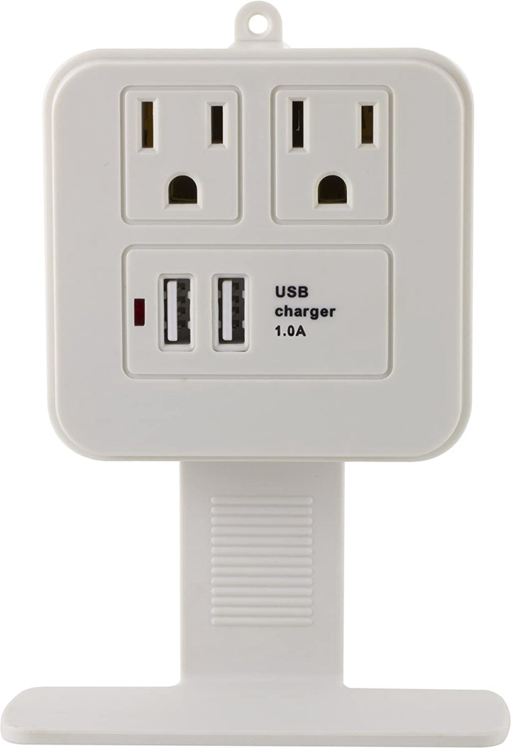 GE Surge Protector 14921 W/USB 2 Outlet