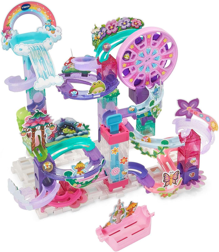 VTECH Toy Marble Rush Magic Fairyland Playset with Electronic Ferris Wheel