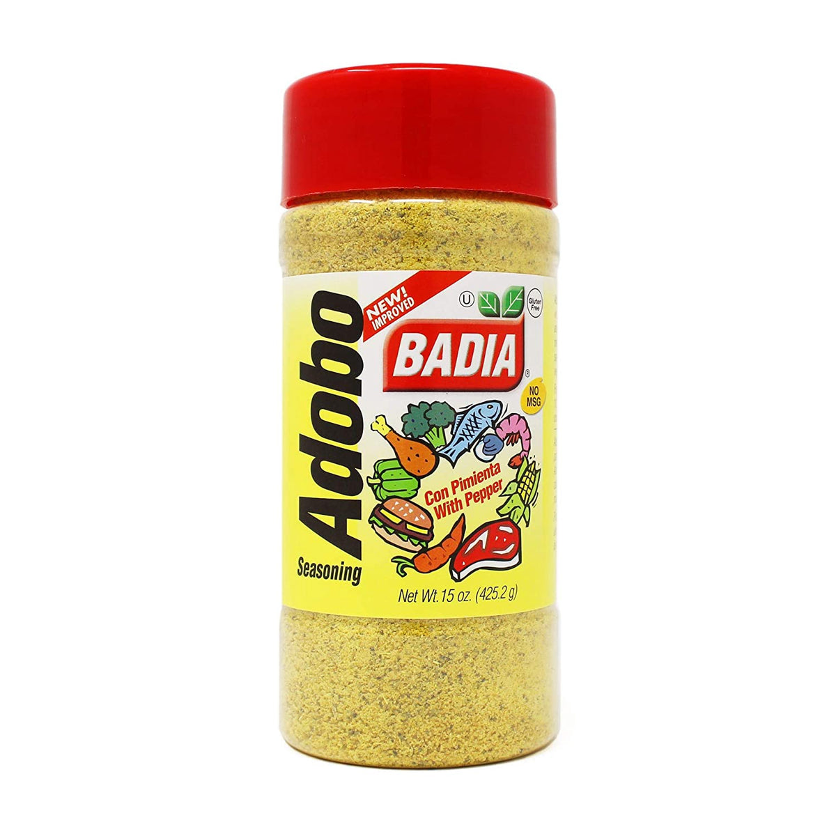 BADIA Adobo Seasoning with Pepper 15OZ 425.2G