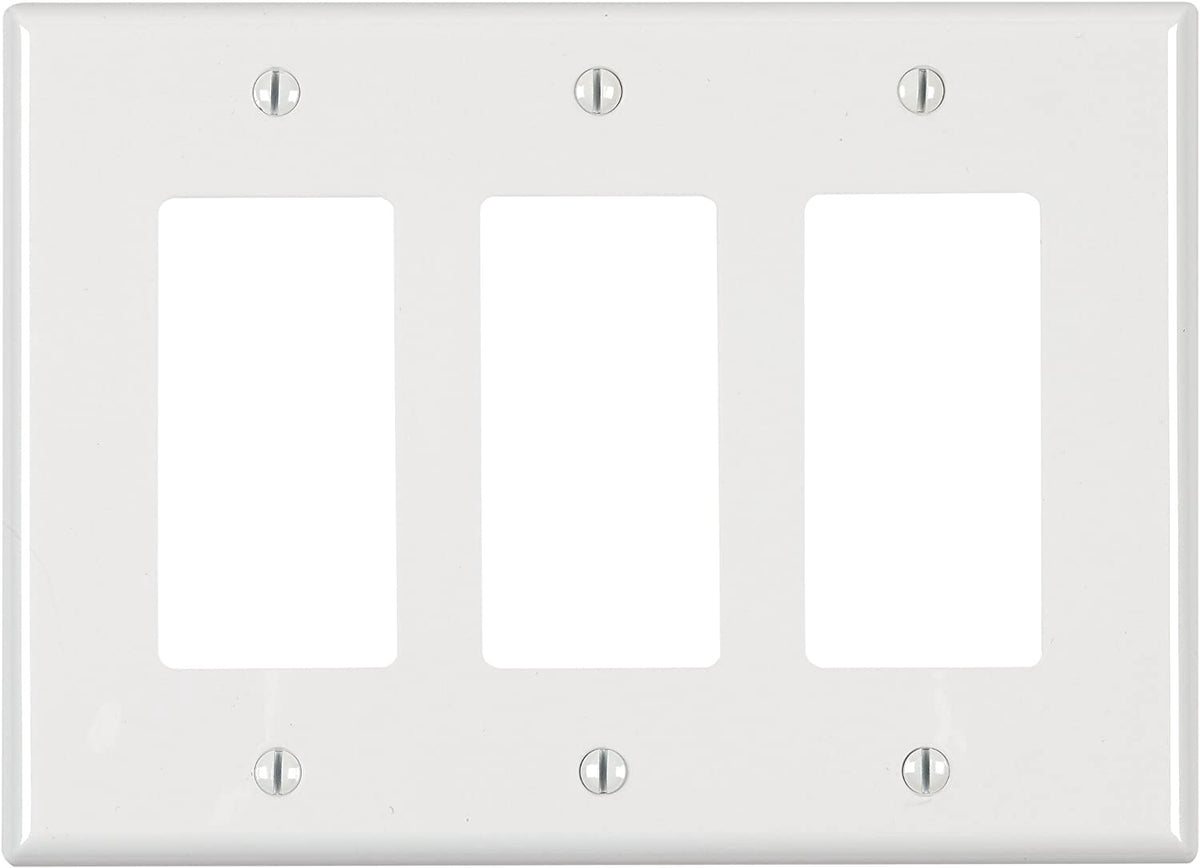 Cover Decora Tripple 3 Gang White TP263W