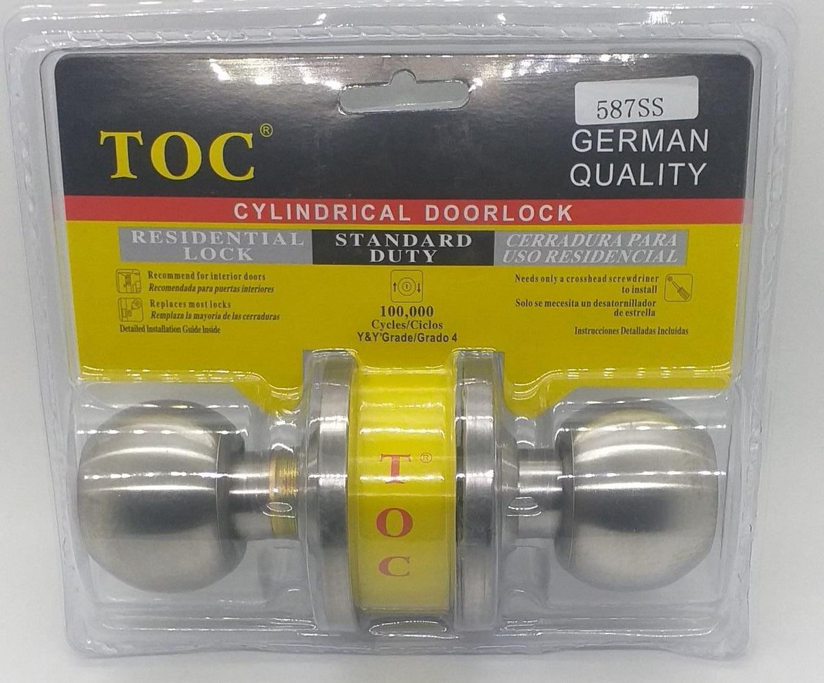 Lock Knob Toc Stainless Steel 587SS