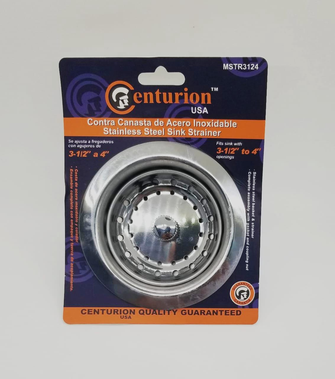 CENTURION Sink Waste 2 1/2" S/STEEL #MSTR3124