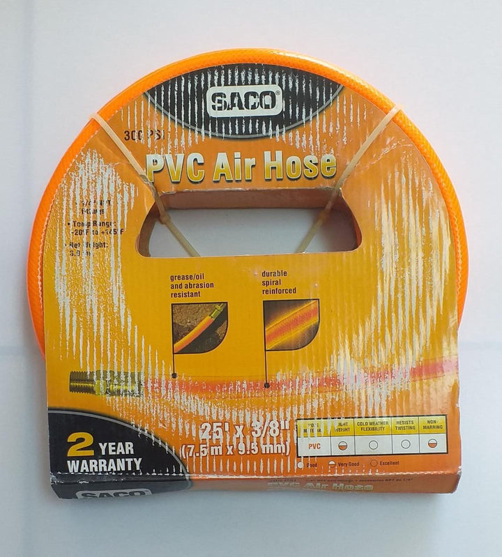 SACO Air Hose 3/8 X 25FT