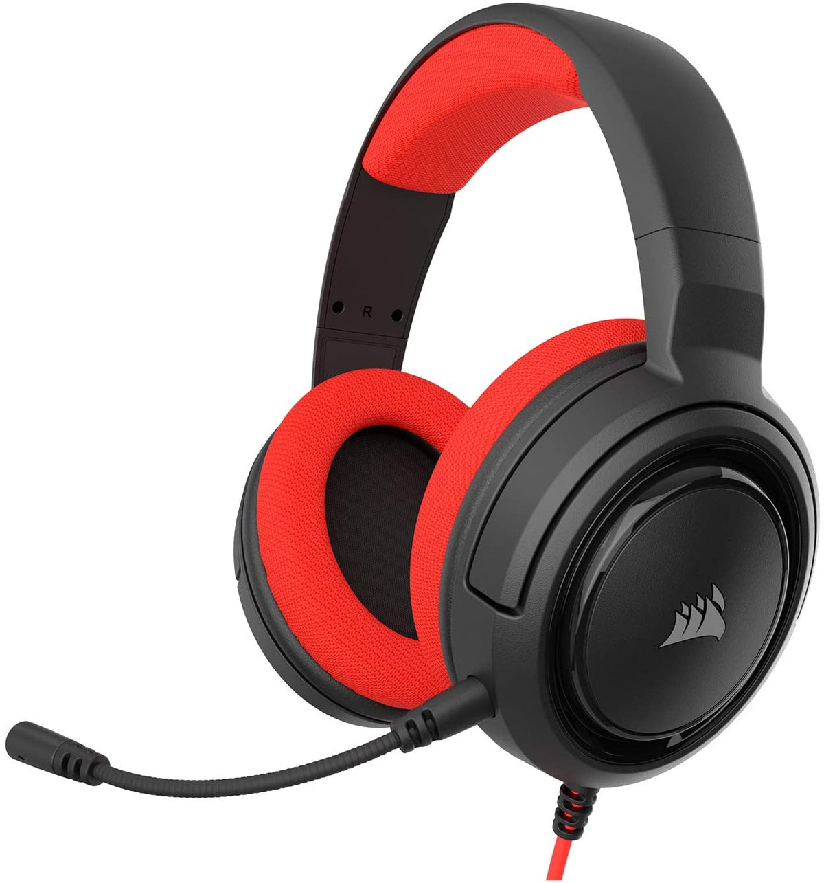 CORSAIR Computer Headphone & Mic HS35 Gaming Red