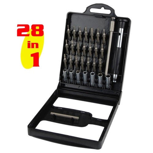 PIPEMAN'S Screw Driver Set Mini ITK-3000 28 IN 1 Pipemen's