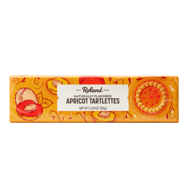 ROLAND (FOODS) Roland Apricot Tartlettes 5.29OZ 150G
