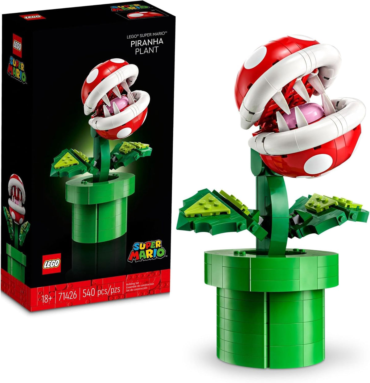 LEGO Toy Super Mario Piranha Plant Building Set 540PCS 71426