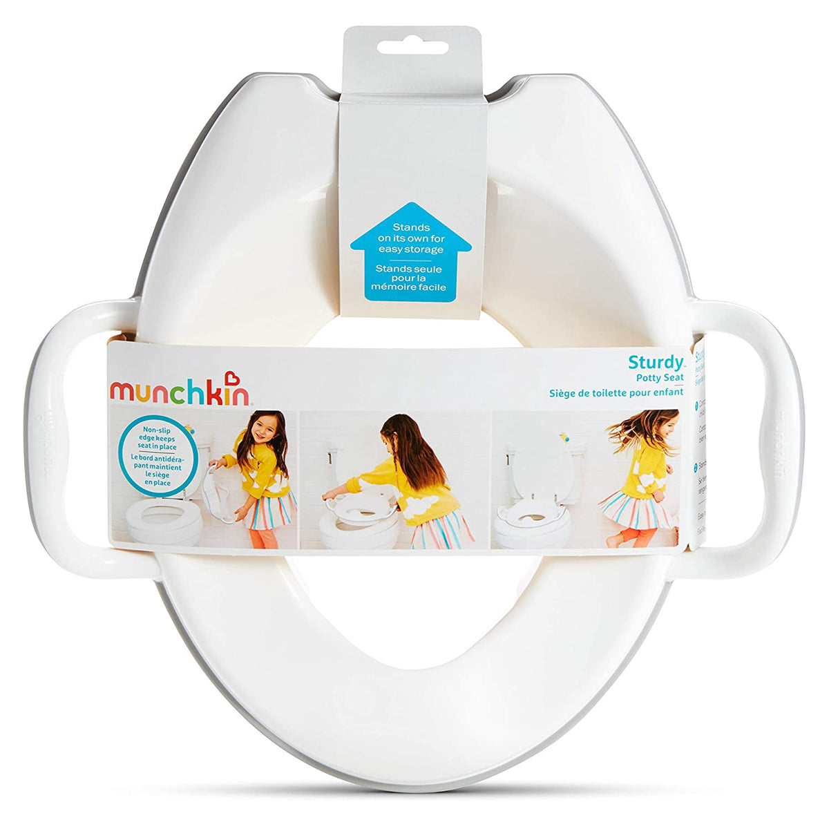 MUNCHKIN Potty Seat WHITE/GREY
