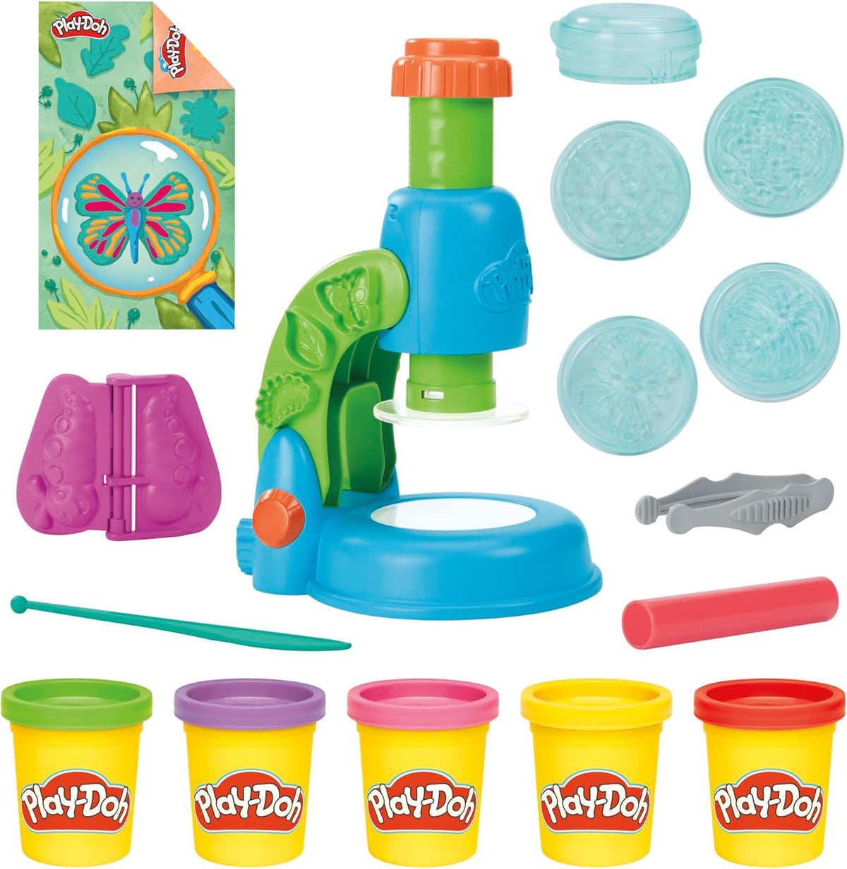 PLAY-DOH Toy Light & Look Microscope
