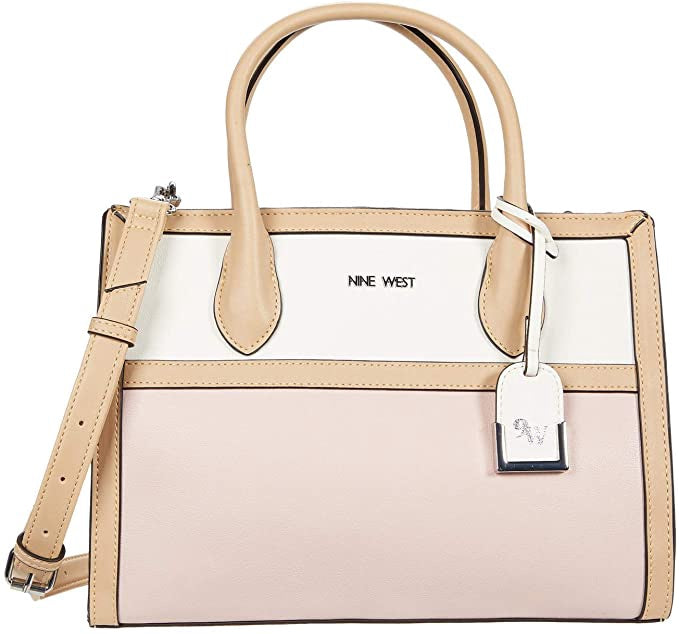 NINE WEST Bag Mayen Satchel Caramel One Size NYM520506