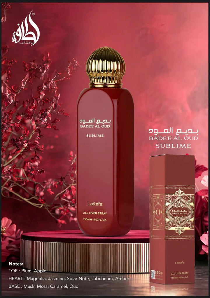 LATTAFA Fragrance Perfumed Spray Bade'e 5.07OZ Unisex