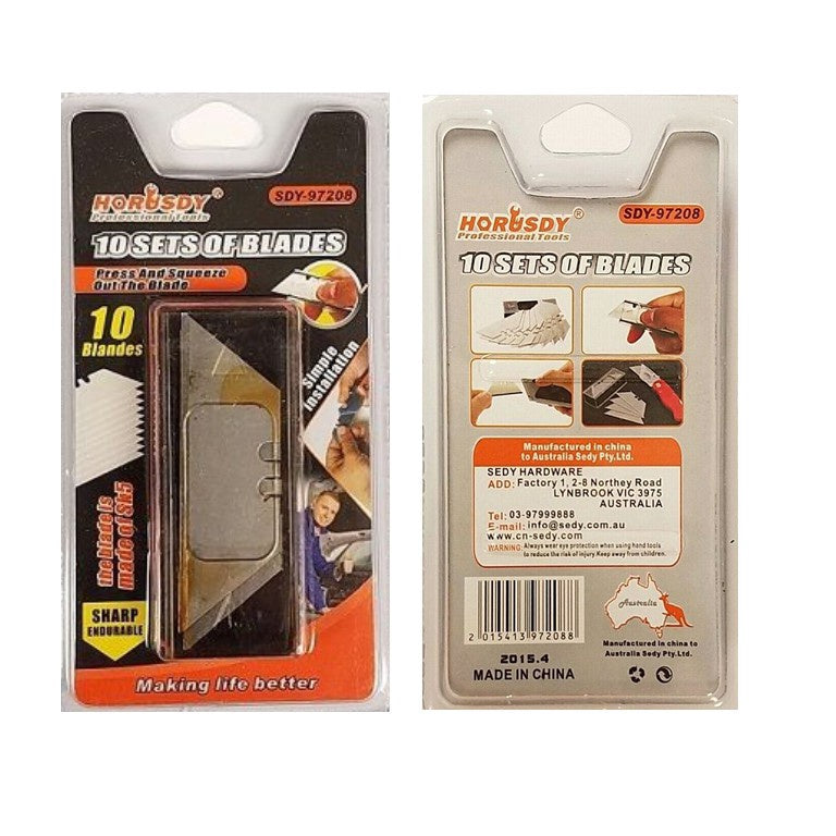 HORUSDY Blade Utility 10PCS SDY-97208